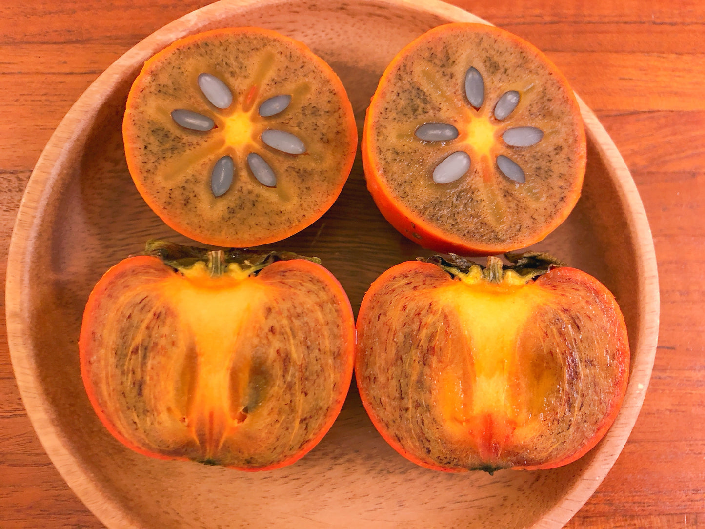 Zenji-Maru Chocolate Persimmon tree, bare root 禅寺丸柿(ぜんじまるがき)